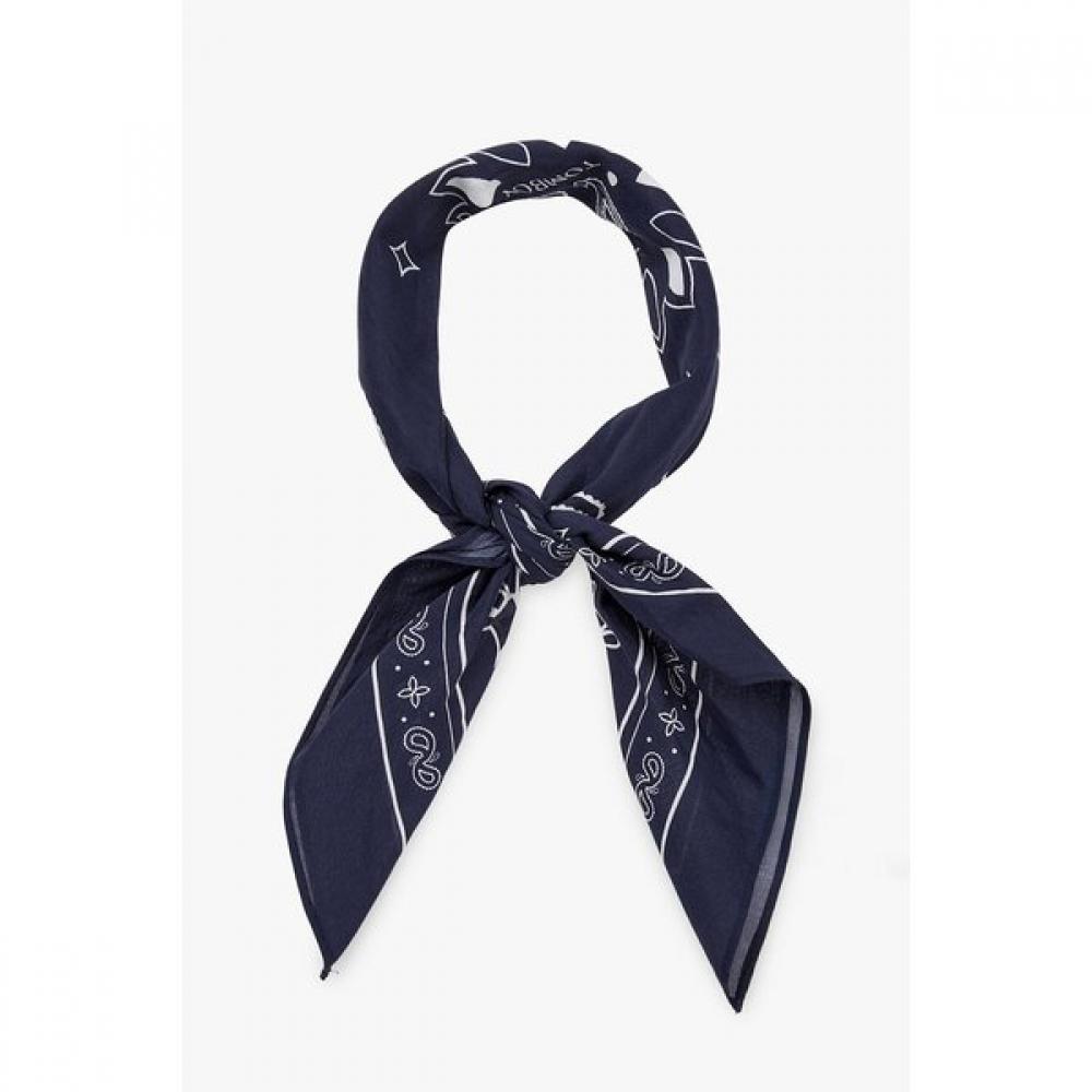 Studio Tomboy Cotton Paisley Bandana 9106273001ar 56 (navy)/One size