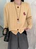 2025 Korean Style Age-Reducing Cable Knit Cardigan: Autumn/Winter Round Neck, Versatile Horsehair Women's Sweater.