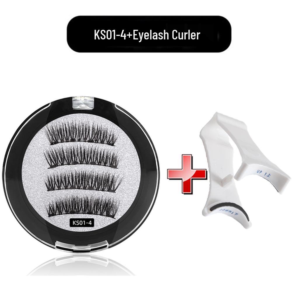 Magnetic Reusable False Eyelashes - Little Devil Quantum Set, Glue-Free, Long-Lasting, Natural Look