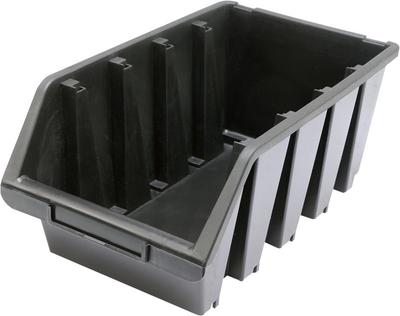 Schwarzer Aufbewahrungsbehälter L 204 x 340 x 155 78834 VOREL