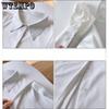 Vintage Satin Ruffle Shirt Women's White Design Sense Small Spring and Autumn Long Sleeved Premium Chic Shirt
