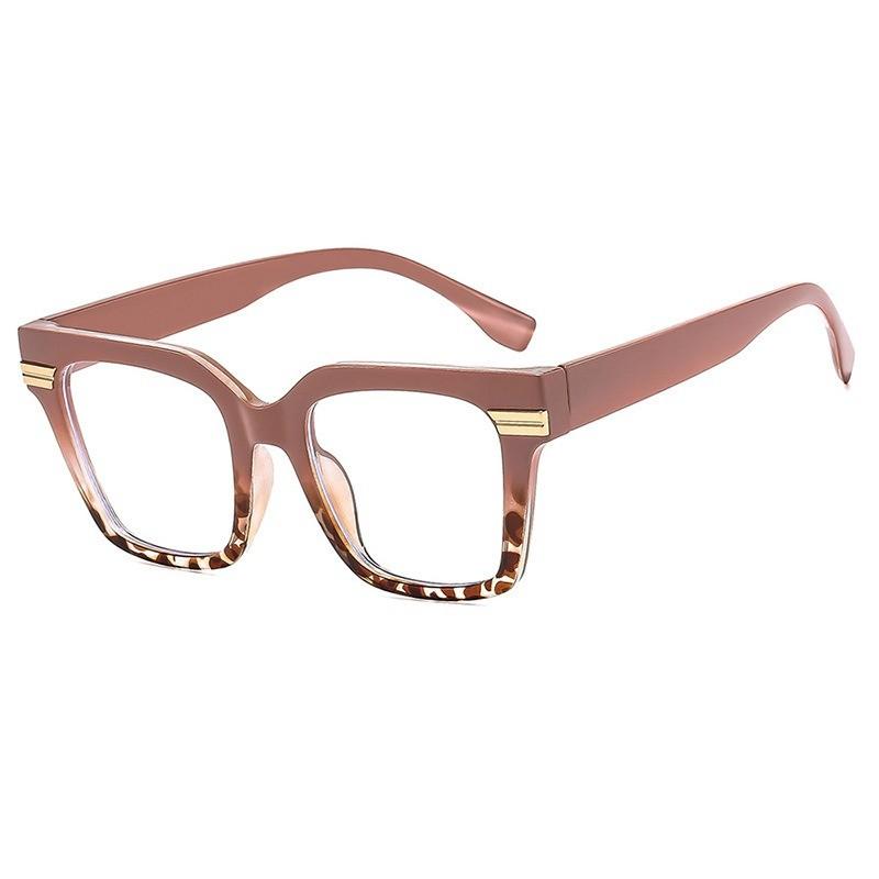 Fashion Oversized Glasses Frame Women Men Big Face Vintage Glasses Large Size Optical Spectacle Frame Unisex Accessories