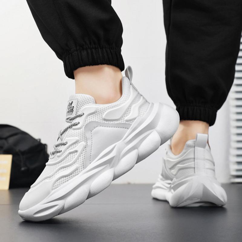 Spring New Men Thickness Sneakers Outdoor Comfortable Soft-sole Sports Running Shoes Old Dad Shoe Damping Casual Shoe Zapatillas