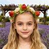 Lightweight Flower Headbands Fashion Hair Accessory Comfortable Hairpiece Costume Hairpiece For Weddings Parties