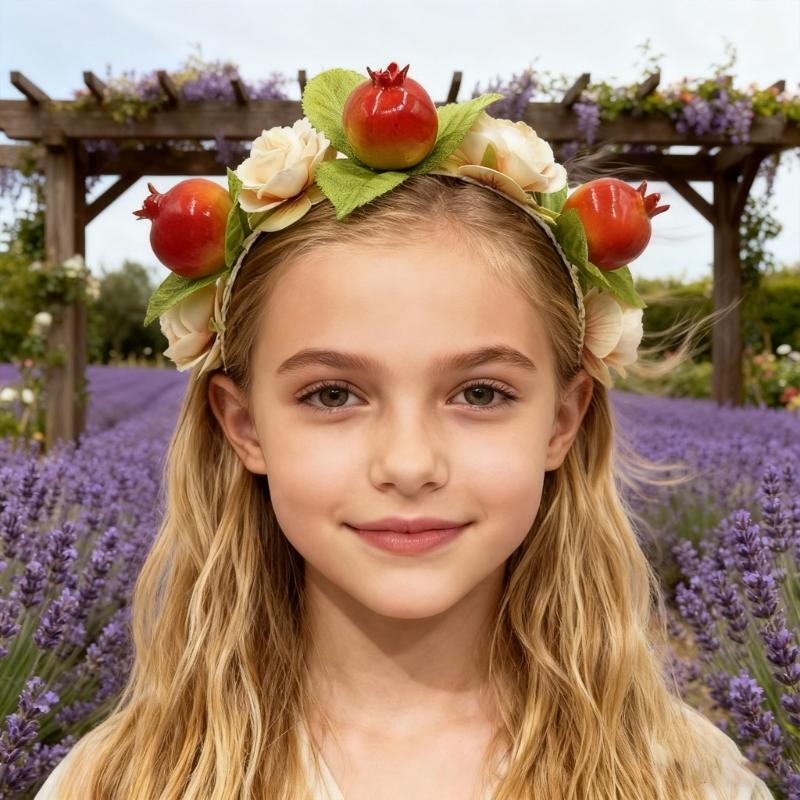 Lightweight Flower Headbands Fashion Hair Accessory Comfortable Hairpiece Costume Hairpiece For Weddings Parties