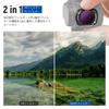 NEEWER Magnetic Filter Set Compatible Osmo Pocket 3 16 Pieces ND8 ND16 ND32 ND64 ND128 ND256 ND1000 Black Diffusion UV CPL Light Pollution Reduction