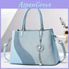 Fashionable Color Block Macaron Handbag Stylish Casual Shoulder Bag For Everyday Use