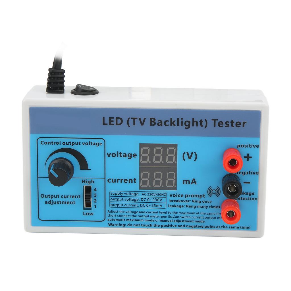 LED TV Backlight Tester Multifunction Strips Beads Repair Tool Light Detector 0‑ Output