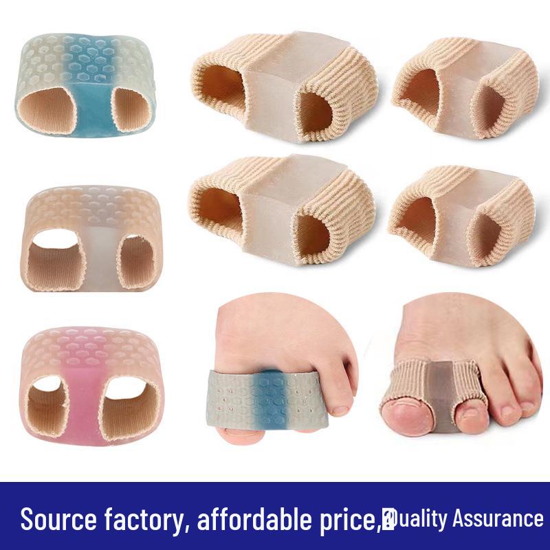 Unisex Double-Hole Hallux Valgus Toe Separator Corrector