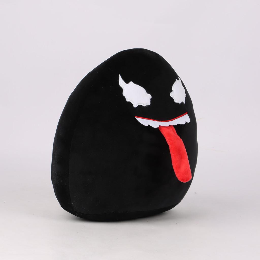 Venom Plush Soft Toy Comic Character Cuddly Pillow Black Color 26cm For Fans
