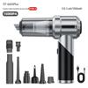 Three-Speed Wireless Car Vacuum Cleaner with High Suction and Power Display