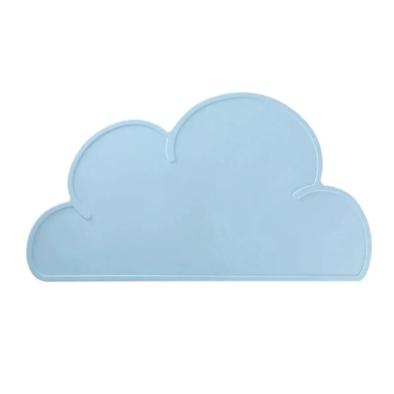Children Cloud Silicone Meal Mat Baby Silicone Cloud  Nonspill Nonslip Waterproof Leakage Food Silicone Insulated Pet Meal Mat