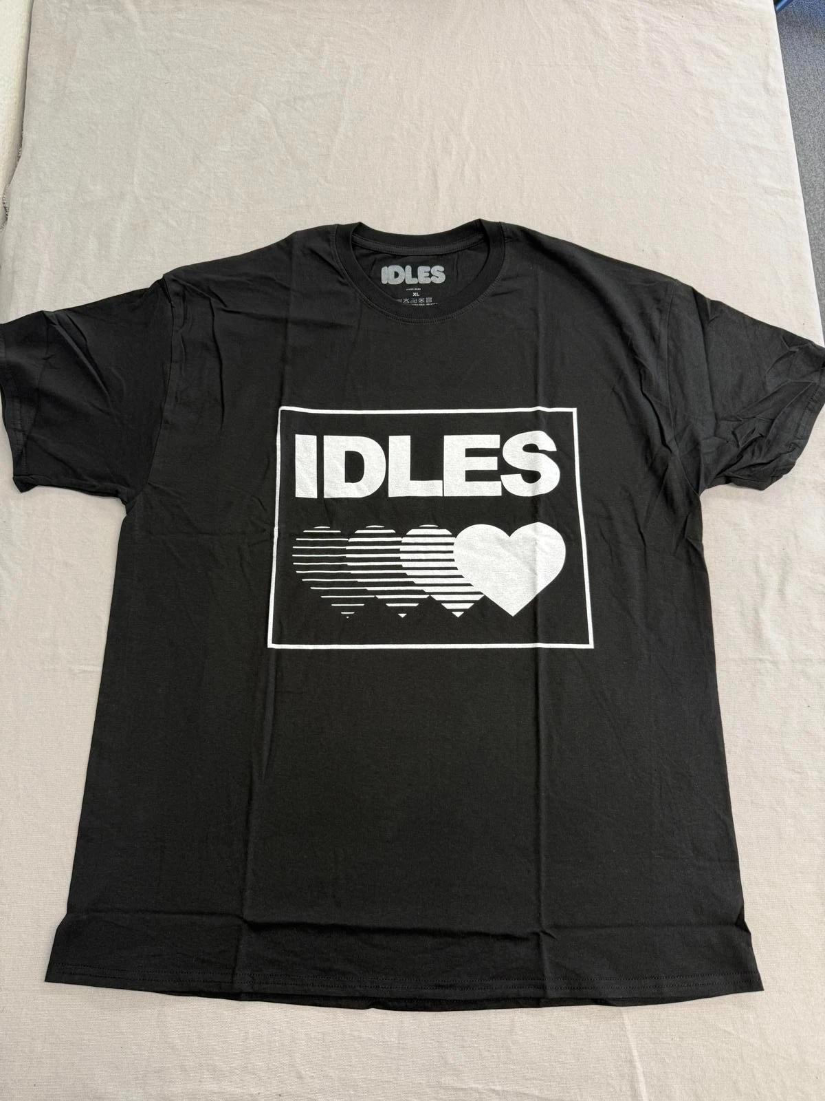 Idles Band Мужская футболка с градиентом - Английская пост-панк группа из Бристоля - Официальные футболки 4XL