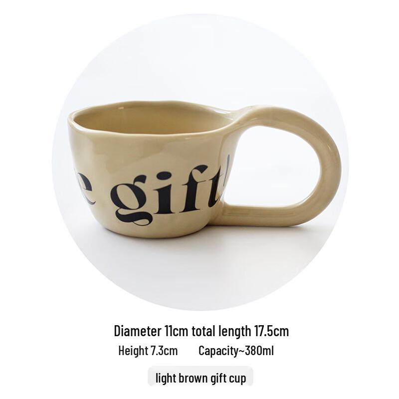 Керамическая кружка для кофе и чая, ручной работы (защипнутая)