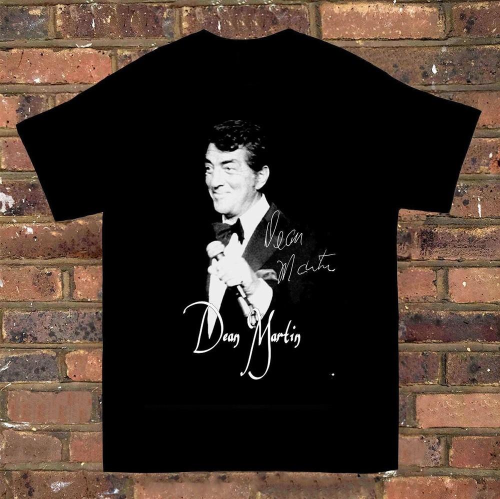 SALE Dean Martin Photo Short Sleeve Cotton T- Shirt Unisex All Size Unisex T-Shirt XXL