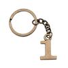 Number Tag Keychains Bag Charm Lot Jewelry For Men Ring Size 28Mm