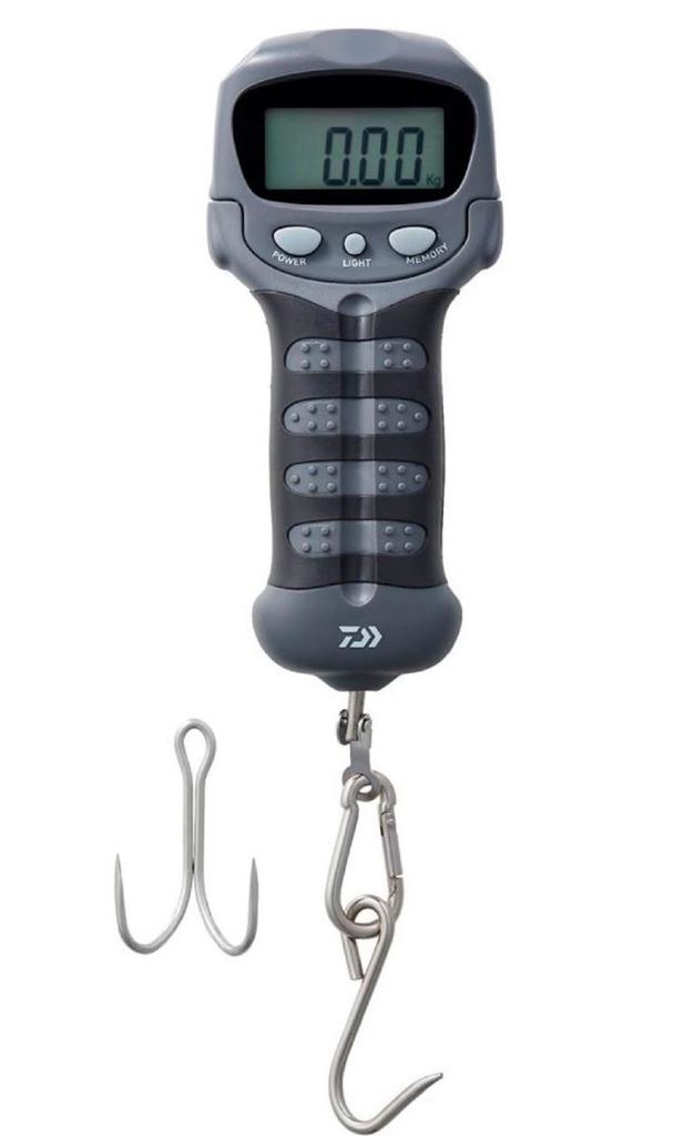 Daiwa Digital Scales 25kg 105 Grams AAA Batteries Not Included Gray (5795)