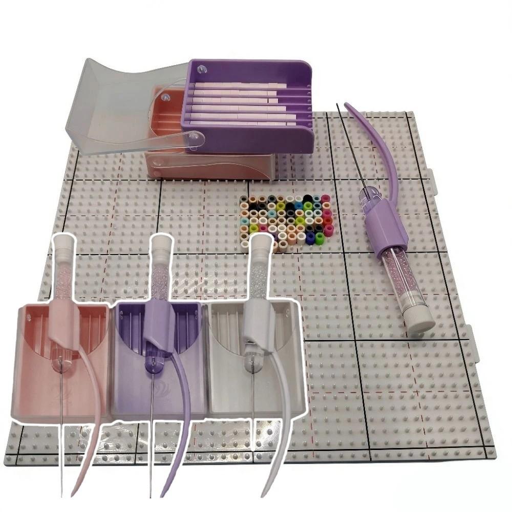 DIY Clips Stift 5mm Schmelzperlen Pickschale Set Collage Bohnen Nadel Hama Perlen Spielzeug