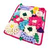 Pet Snuffle Mat Washable Dog Snuffle Mat Multi Flower Design Slow Feeding Mat Encourages Natural Foraging Skills for Dogs Smell Training Anxiety