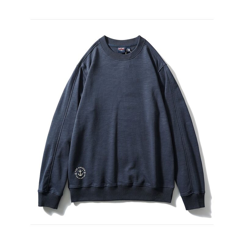 American vintage Stiff Heavy 520G Thick High Weight round Neck Hoodie Men's Autumn and Winter Foreign Trade Men's Casual Outerwear