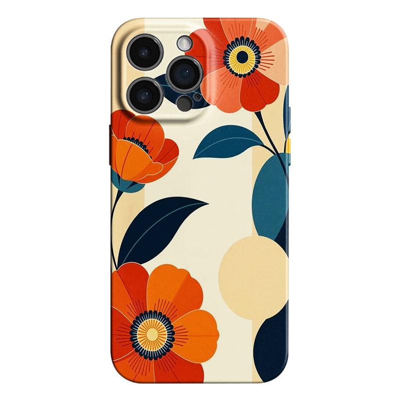 

Beautiful Flower Glossy Film Hard PC Phone Case for Xiaomi Redmi Note 15 13 12S 12 11S 11 10 9 Pro Plus Max 4G 5G Redmi Note 15 5G