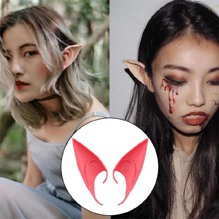 Soft Pointed Ears Cosplays Party Dress Up Costume Masquerade Elven Vampires Ears