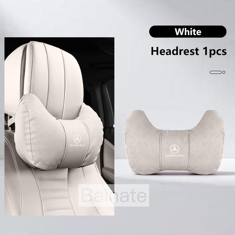 For Mercedes Benz A C E V S Class CLA CLS GLA GLC GLK GLS SLK ML Vito Car Headrest Soft Neck Pillow Seat Lumbar Cushion Support
