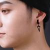 Steel Fake Piercing Korean Style Ear Cuff Fashion Jewelry Cross Clip Earring Non-Piercing Earring