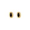 GEMCHIC Women's Marquise Sunburst Stud Earrings Fashion Luxury Stainless Steel Jewelry