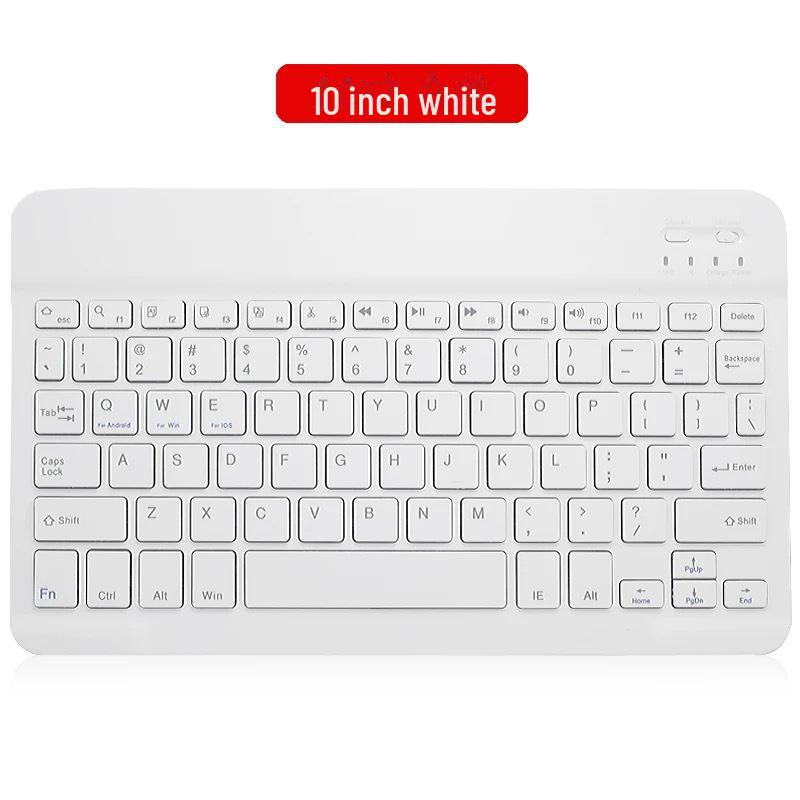 Universal 10-Inch Bluetooth Keyboard & Mouse Set for iPad, iPhone, Android & Tablets