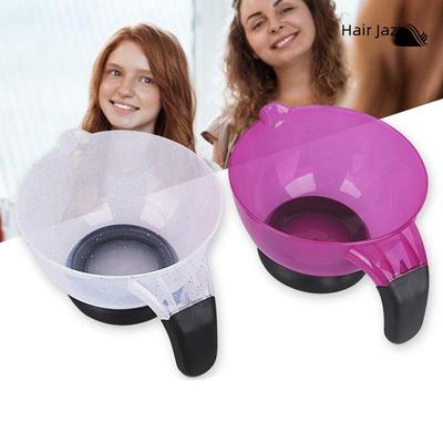 Narzędzia do włosów: Zagęszczona miska do mieszania z uchwytem do farby do włosów i oleju