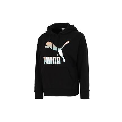 CLASSICS Sweatshirts Women's Black Hooded Moderate Regular 531385-71