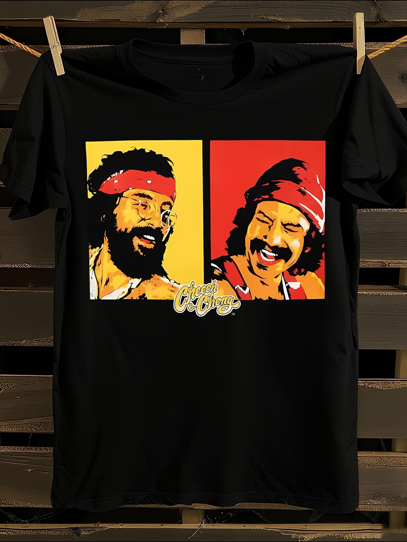 Cheech and Chong 1977 Vintage Graphic T-shirt S