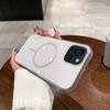 For iPhone 14/13 Case Compatible with MagSafe Clear Slim PC Phone Back Cover