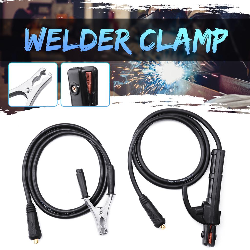 Cable 1025 Plug Weld Holder Welding Soldering Supply Tool 300A Groud