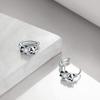 Japanese Cute Panda Ear Buckle, Cute Fat Pier Pier Pier Red Panda Summer Temperament Internet Celebrity Tide Earrings