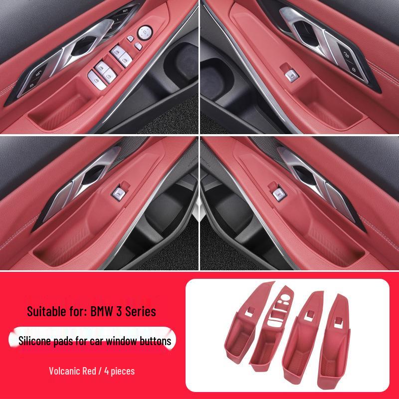 Interior Upgrade Kit for BMW X5, X6, X7 (2019-2025): Window Button Frames & Lift Panels