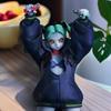 Hot Game Cyberpunk Crazy Edgerunners Rebecca Figure Anime Action Figure Collectible Model Toy Desktop Decoration Gift For Fans