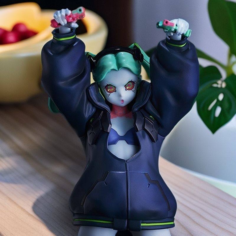 Hot Game Cyberpunk Crazy Edgerunners Rebecca Figure Anime Action Figure Collectible Model Toy Desktop Decoration Gift For Fans