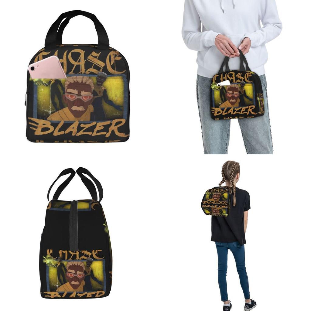 Insulated Lunch Box Chase Blazer Dispatch Game Product Lunch Food Box Y2K Thermal Cooler Lunch Box For Outdoor