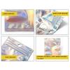 200pcs Laser Packaging Bags Transparent Thicken Dust Proof Laser Ziplock Bags for Mobile Phone Accessories Hardware Digital Products