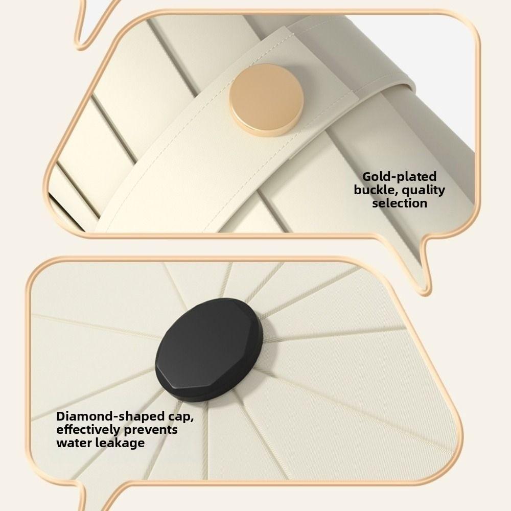 Quick Open Folding Umbrella Windproof Sunny Rainy Umbrella Oversized Umbrella  Dual Purpose