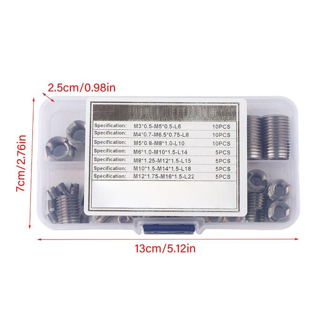 Quick Installation Self-Tapping Sleeves Stainless Steel Thread Inserts  Industrial