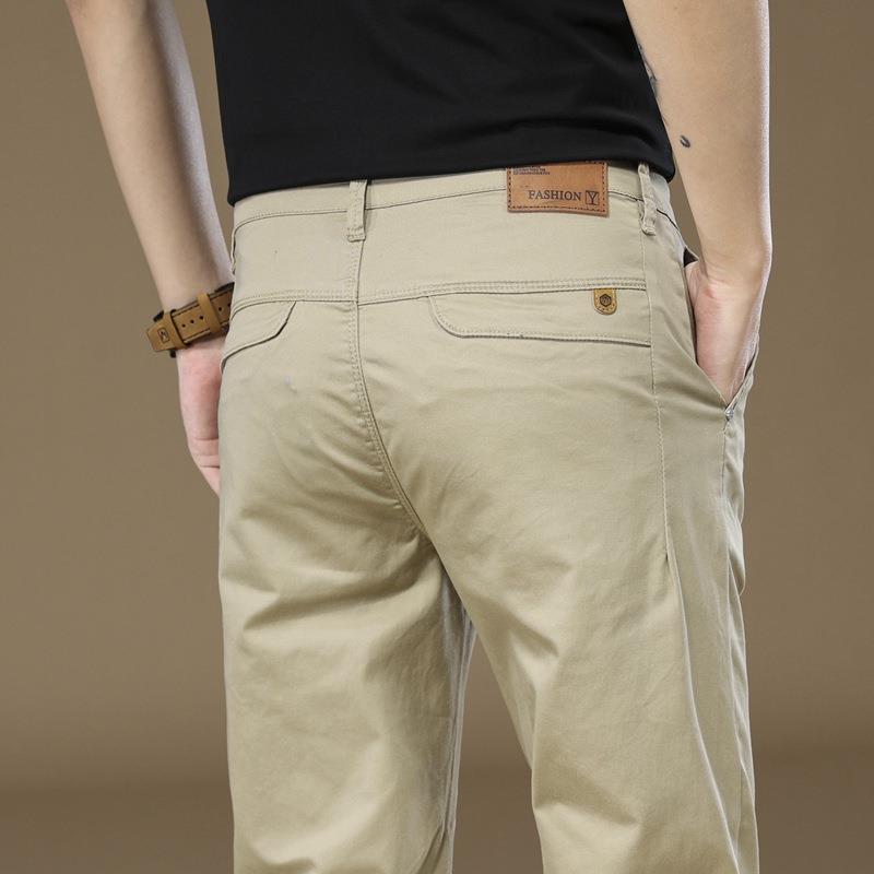 Men's Pants Solid Color Work Wear Casual Pant Wide Korean Y2k Clothing Jogger Cargo Trousers Male Big Size 40