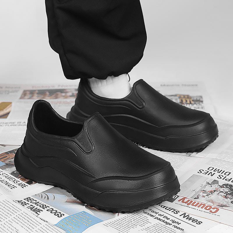 Hotel Chef Shoes Summer Light Waterproof Non-slip Oil-proof Kitchen Work Shoes Men's Fashion Casual EVA Outdoor Walking Shoe