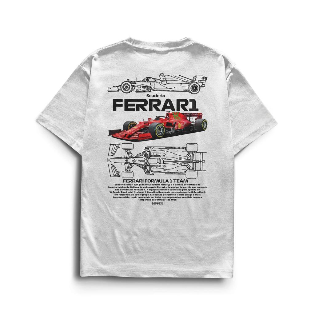Ferrari Scuderia F1 Tişört Erkek Sokak Hip Hop Günlük Pamuklu Sokak Hip Hop Oversize Y2k Kısa Kollu Kadın Erkek Giyim