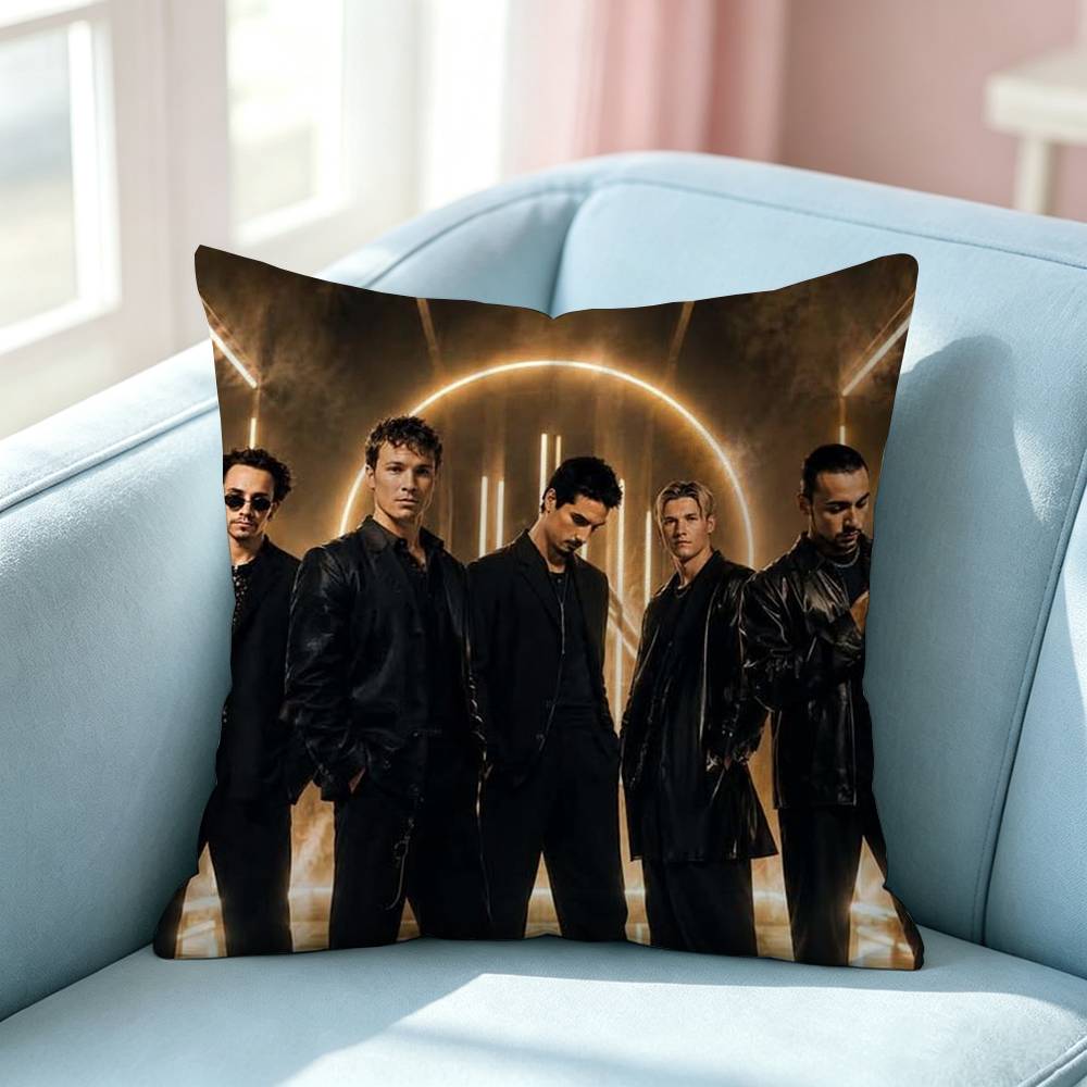 Hot Band BBackstreet Boys Pillow Case Square DoubleSided Sofa Cushion Cover Bedroom Bedside Pillow