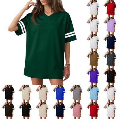 Plain Blank Football Jerseys For Women Unisex Athletic T-Shirts Practice Sports Uniforms Outfits