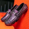 Fashion New Arrival Mens Casual Shoes Leisure Walk Male Loafers Metal Trim Adulto Driving Shoes Moccasins Soft Comfortable Slip On Flats
