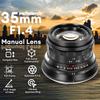 PERGEAR 35mm Manual Focus Prime Lens F1.4 Full-frame (Z-mount, Black)